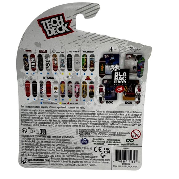 Tech Deck Toy Machine Myles Willard Common Skateboard Fingerboard New - Picture 2 of 10